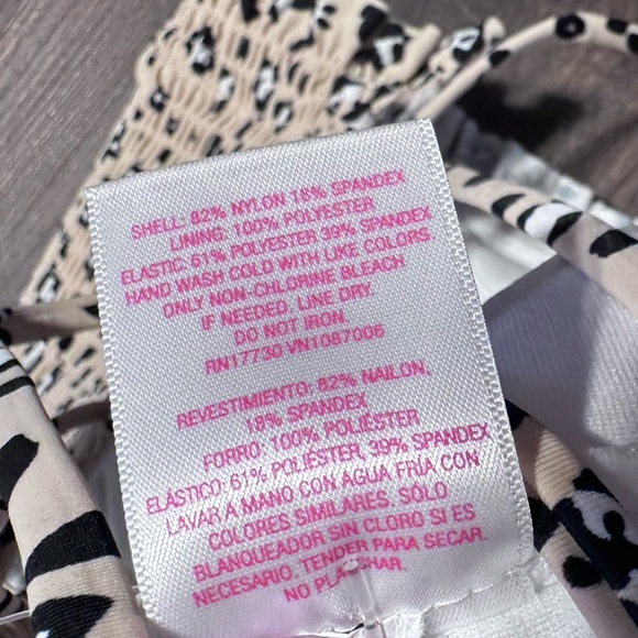 Nwt cheetah print tube top bikini top size XL - Picture 5 of 10